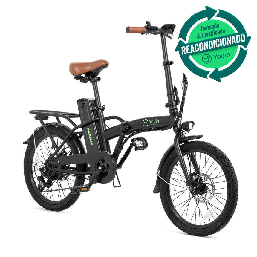 Bicicleta eléctrica plegable Youin Amsterdam - SEMINUEVO