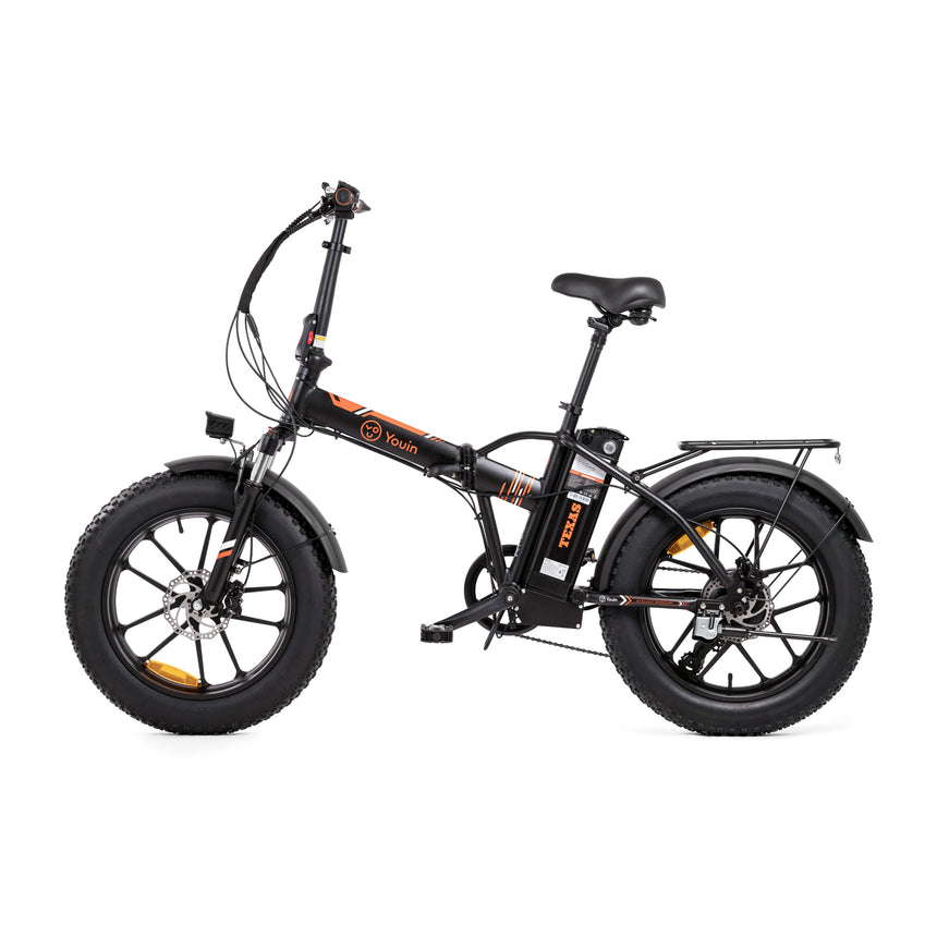 Bicicleta eléctrica Fat Bike plegable Youin Texas