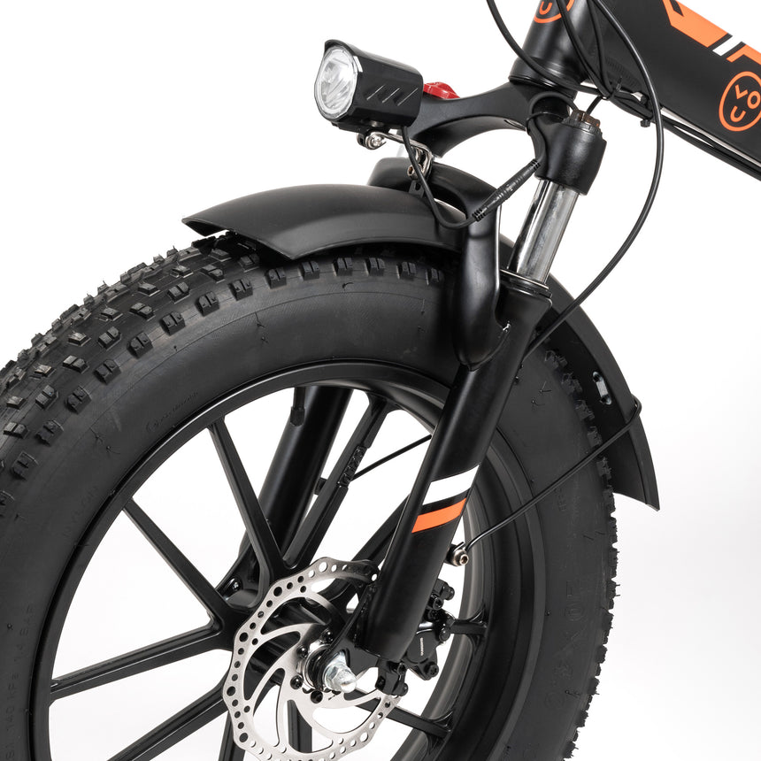 Bicicleta eléctrica Fat Bike plegable Youin Texas