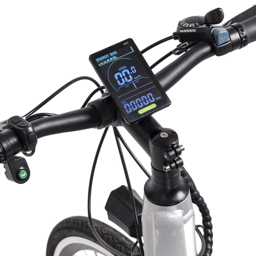 Bicicleta eléctrica urbana tipo Gravel Youin New York