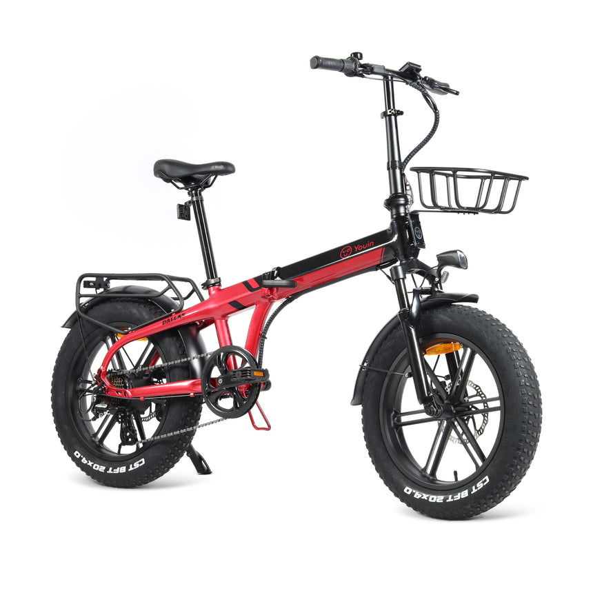 Bicicleta eléctrica Fat Bike plegable Youin Dallas