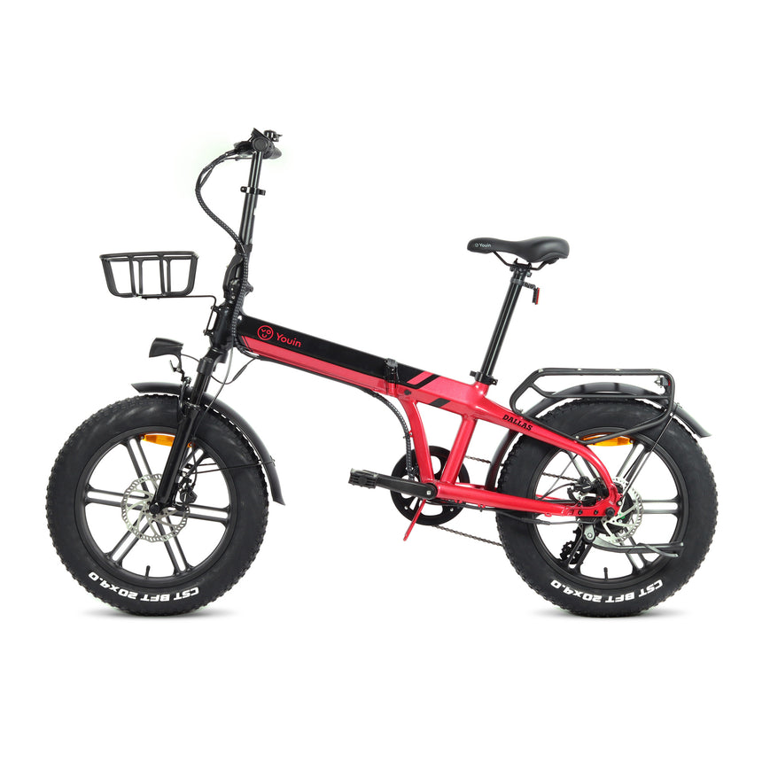 Bicicleta eléctrica Fat Bike plegable Youin Dallas