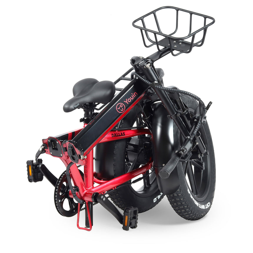 Bicicleta eléctrica Fat Bike plegable Youin Dallas
