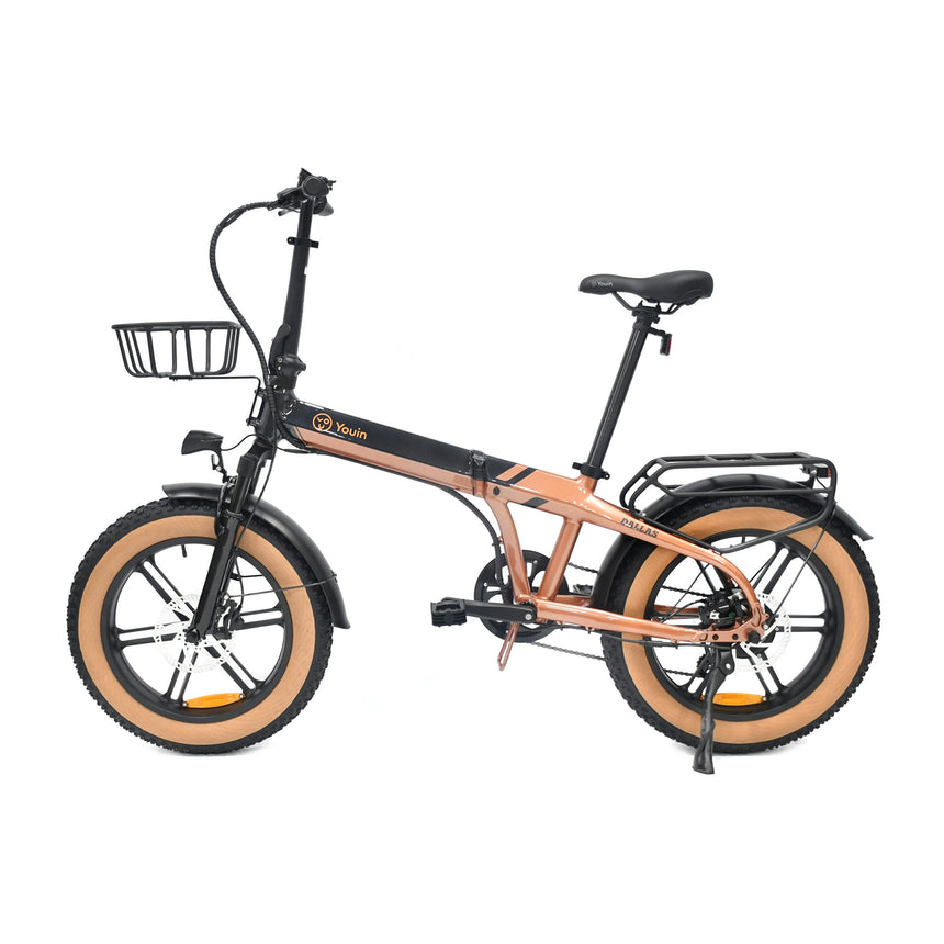 Bicicleta eléctrica Fat Bike plegable Youin Dallas