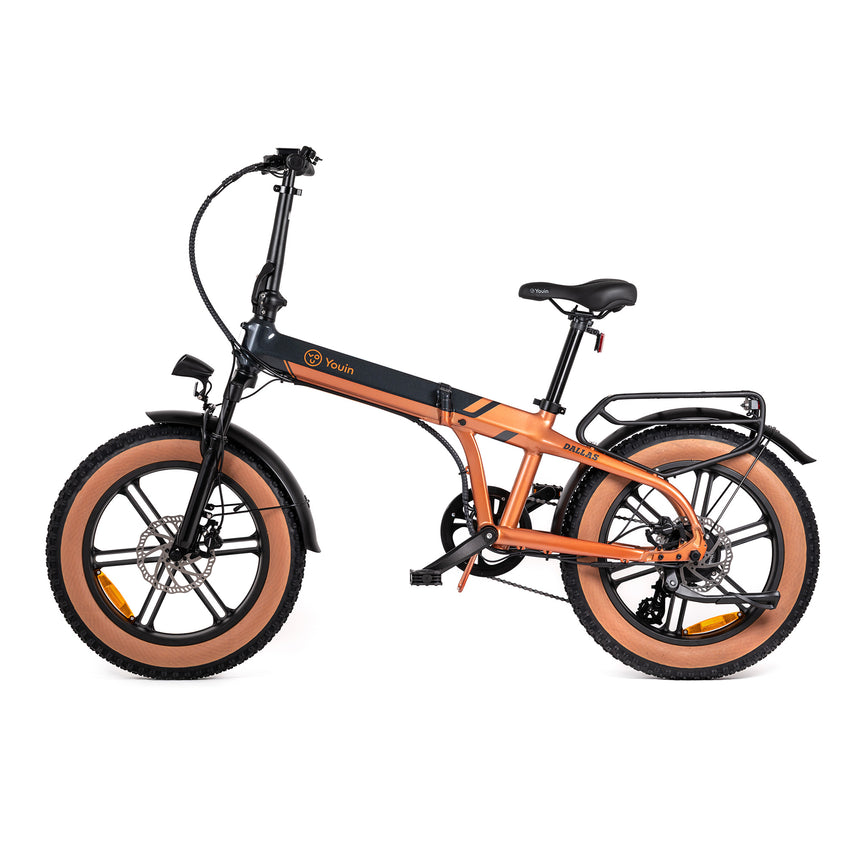 Bicicleta eléctrica Fat Bike plegable Youin Dallas
