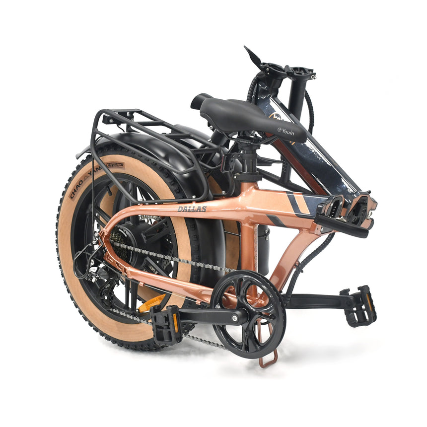 Bicicleta eléctrica Fat Bike plegable Youin Dallas