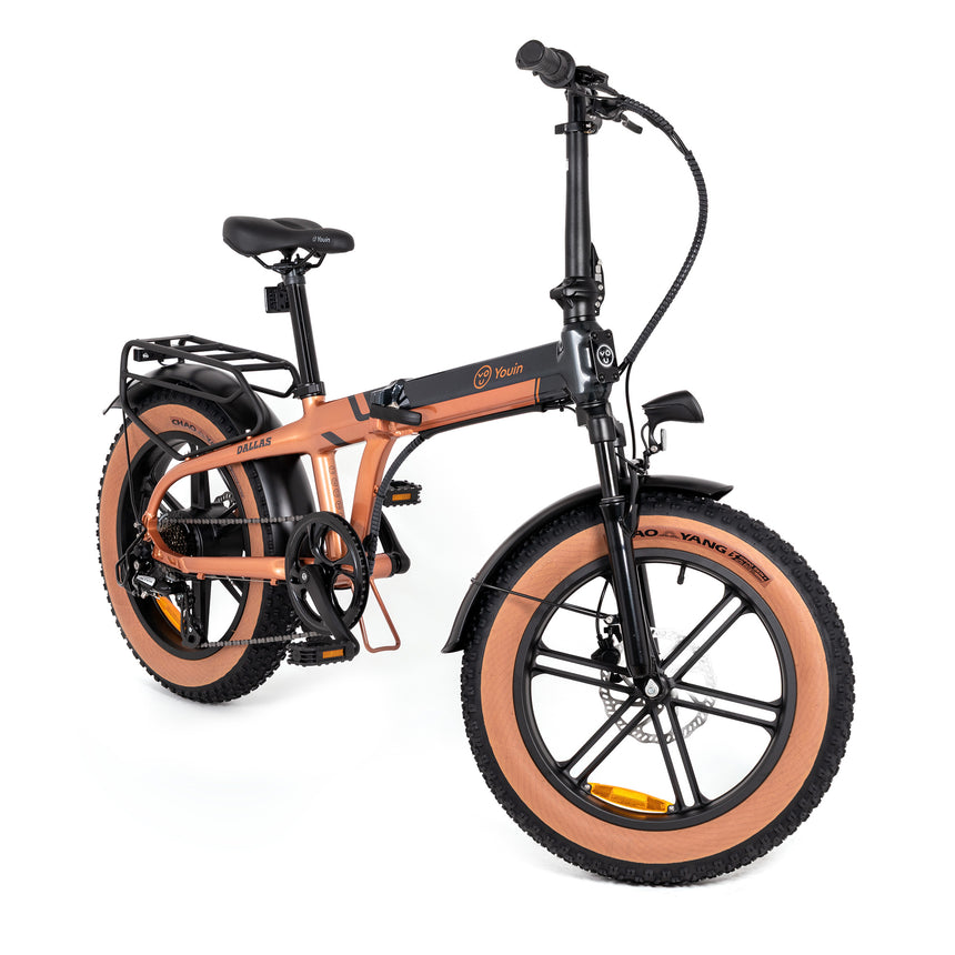 Bicicleta eléctrica Fat Bike plegable Youin Dallas