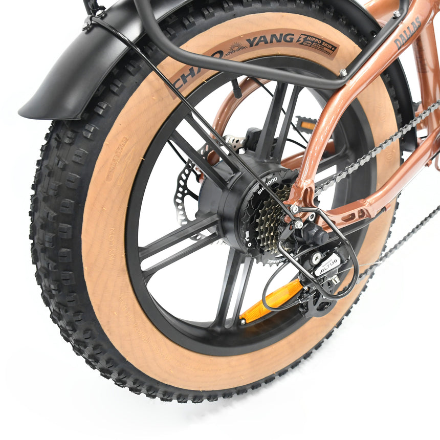 Bicicleta eléctrica Fat Bike plegable Youin Dallas