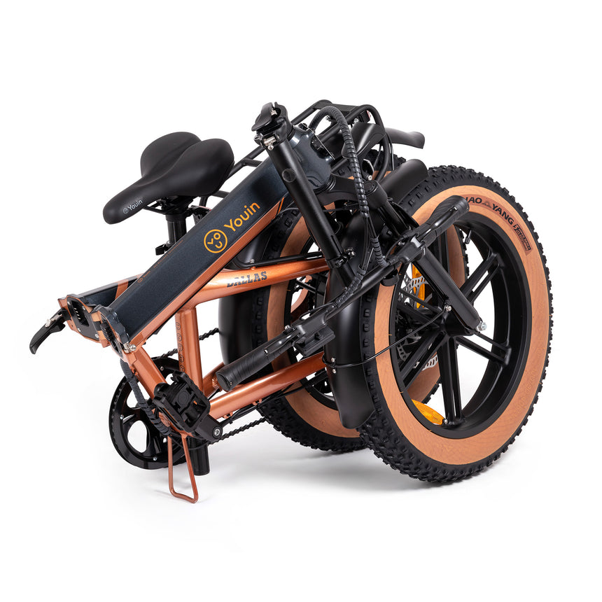 Bicicleta eléctrica Fat Bike plegable Youin Dallas