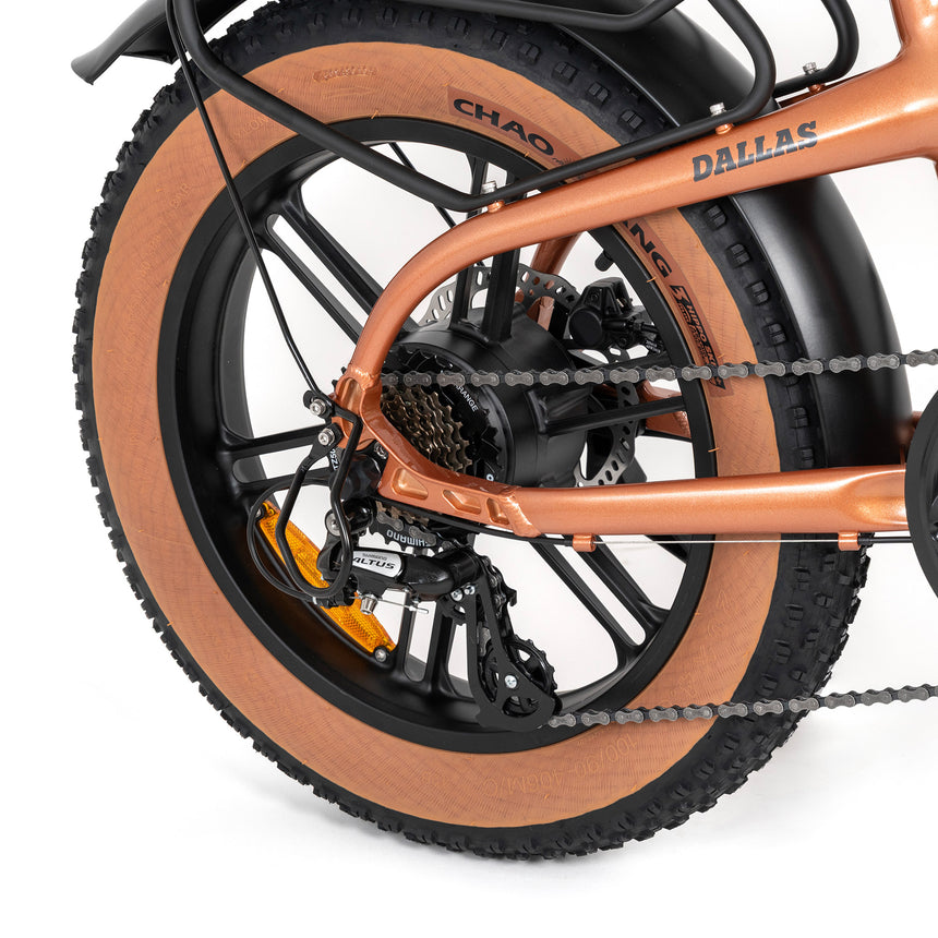 Bicicleta eléctrica Fat Bike plegable Youin Dallas