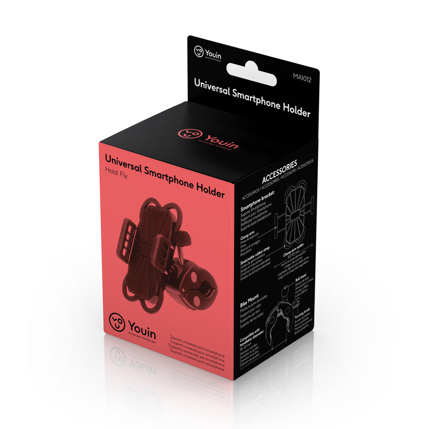 Soporte universal para smartphone en patinete o bicicleta eléctrica