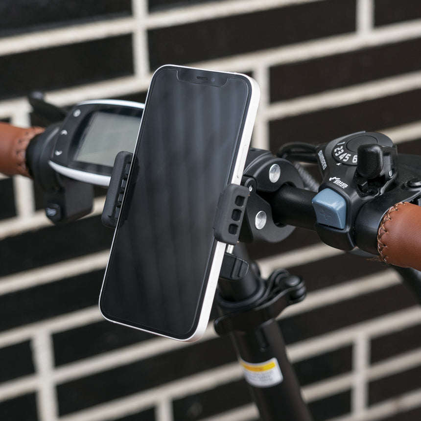 Soporte universal para smartphone en patinete o bicicleta eléctrica