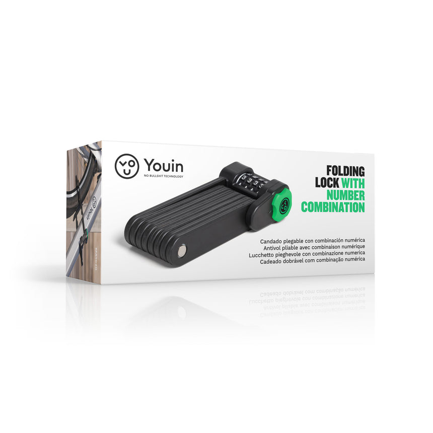 Candado plegable Youin con combinación numérica