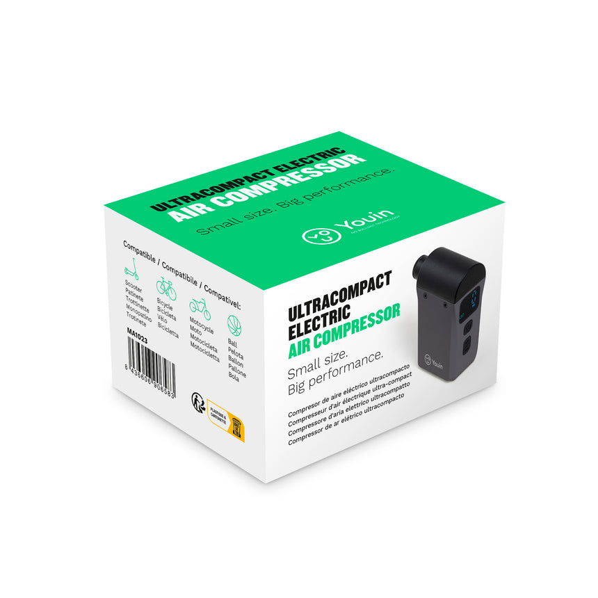 Compresor de aire eléctrico ultra compacto