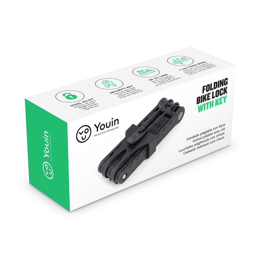 Candado plegable Youin con llave