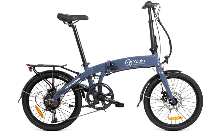 Bicicleta eléctrica plegable Youin Barcelona - COMO NUEVO