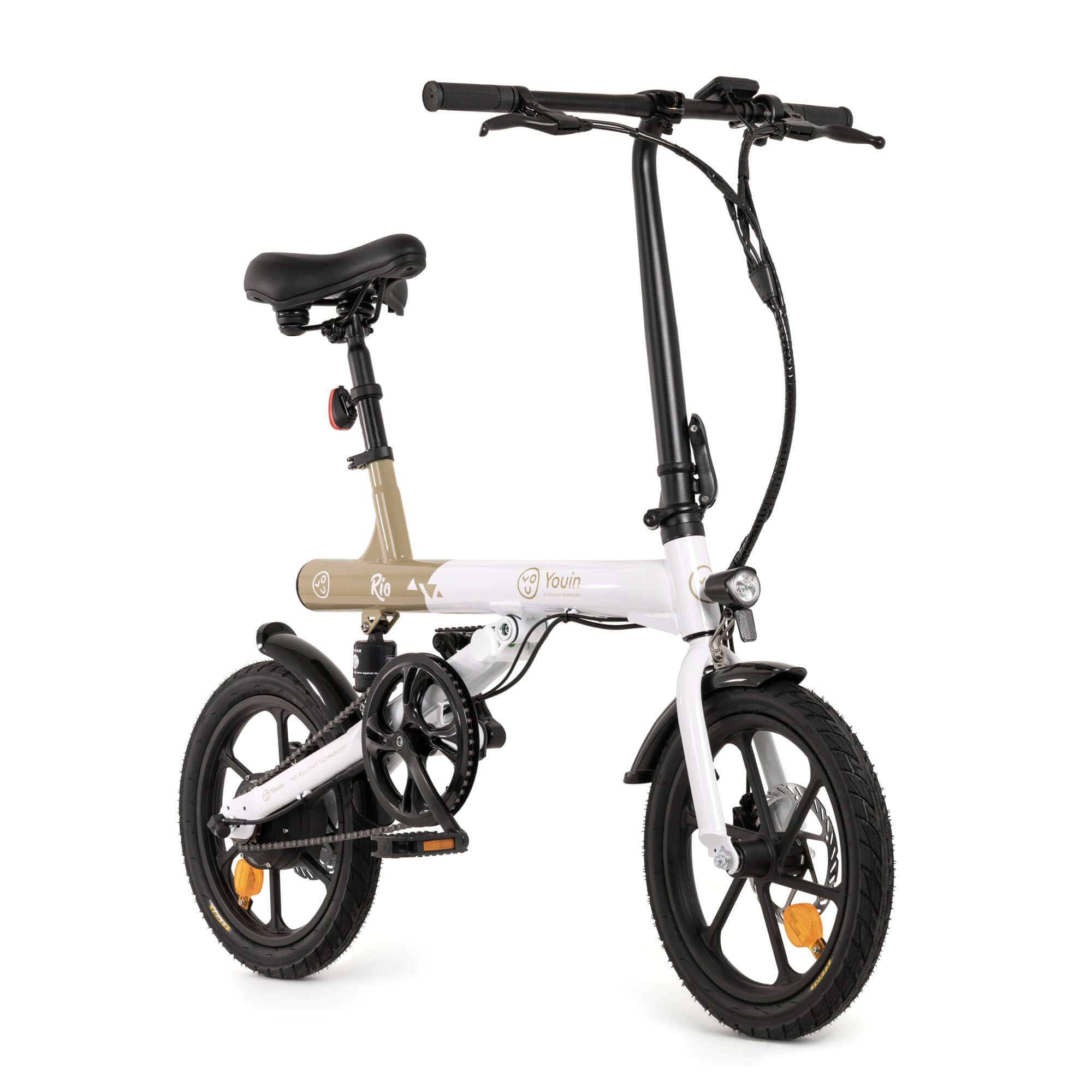 Bicicleta eléctrica Youin Río 16 pulgadas 250W BK0500 vista frontal