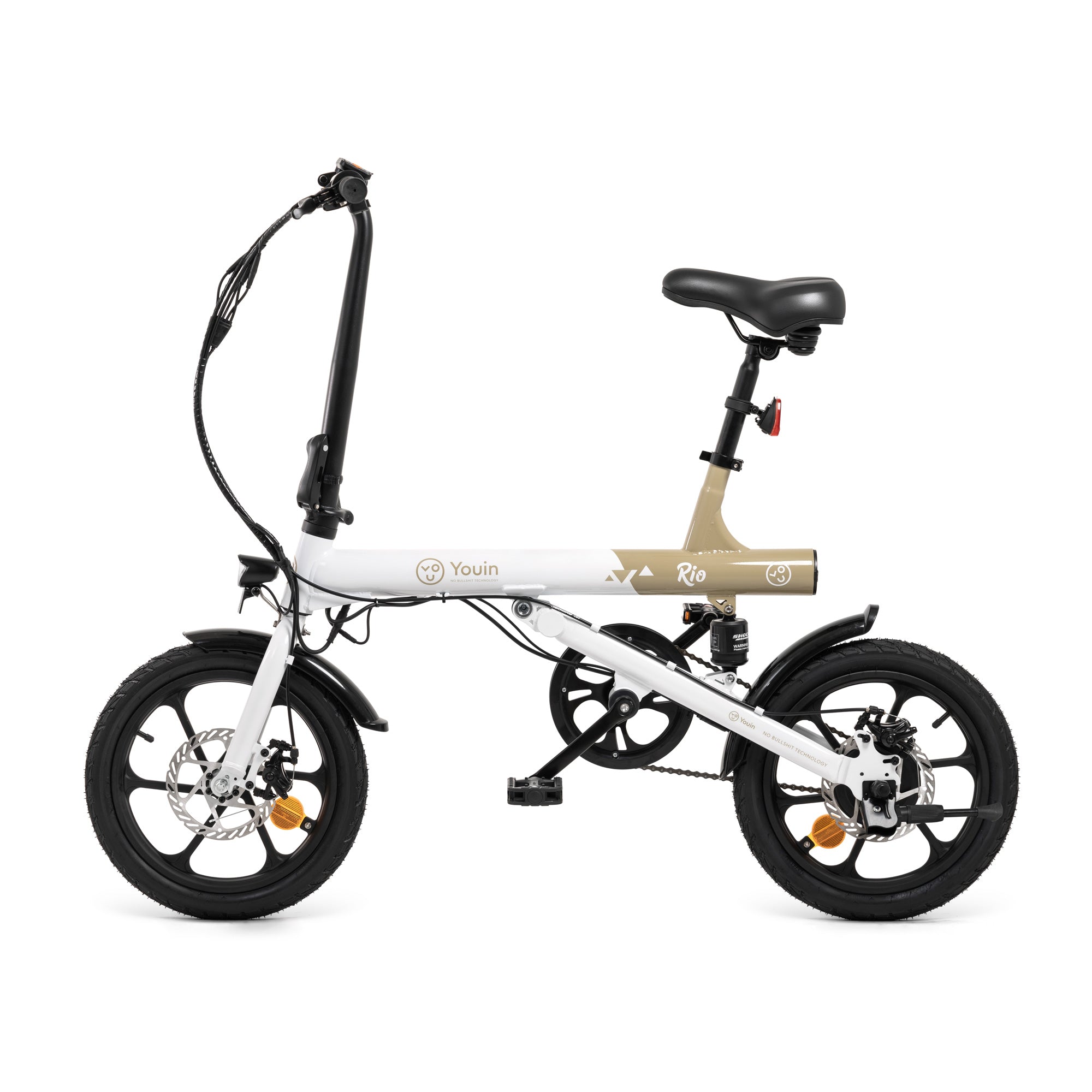 Bicicleta eléctrica Youin Río 16 pulgadas 250W BK0500 vista lateral