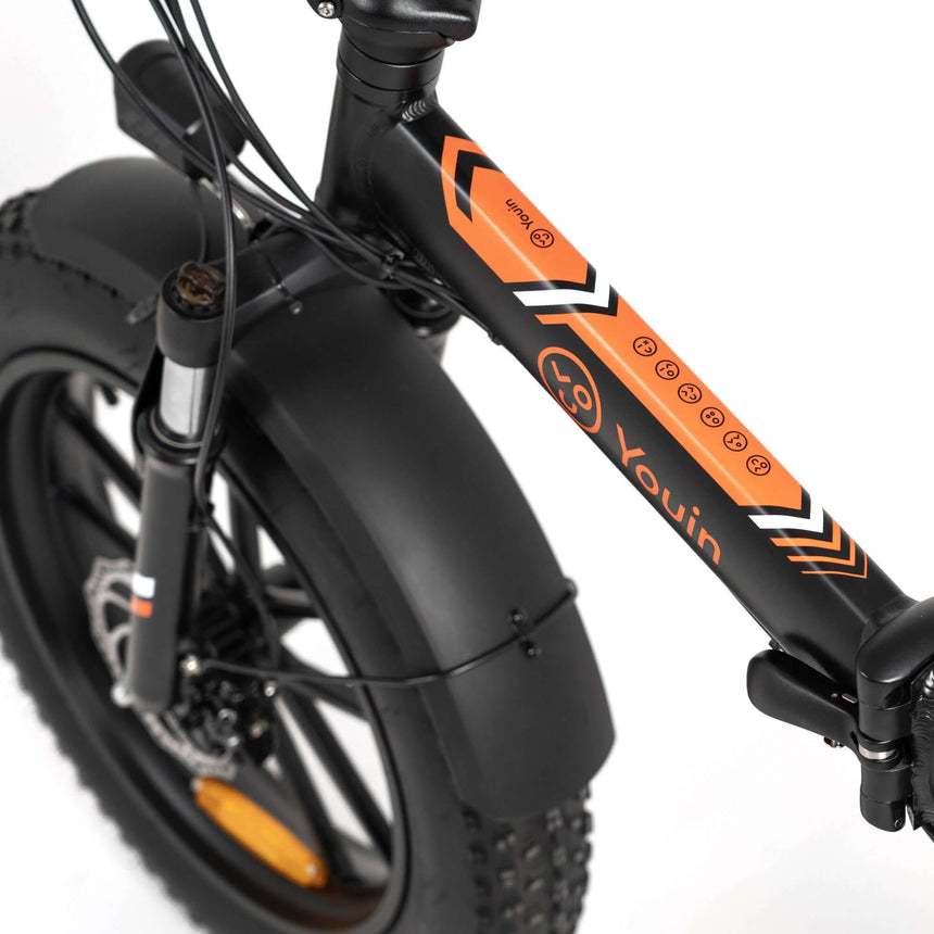Bicicleta eléctrica Fat Bike plegable Youin Texas