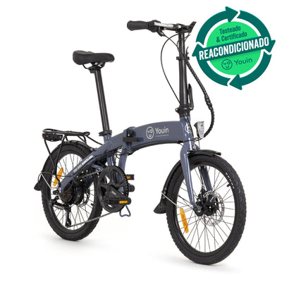 Bicicleta eléctrica plegable Youin Barcelona - SEMINUEVO