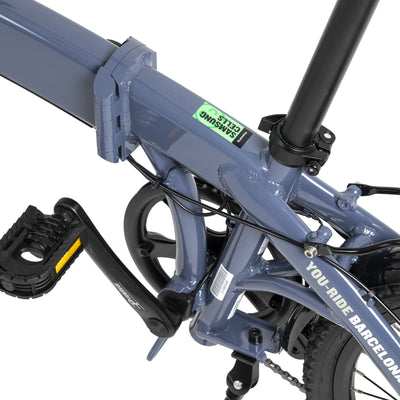 Bicicleta eléctrica plegable Youin Barcelona - COMO NUEVO