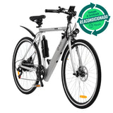 Bicicleta eléctrica urbana tipo Gravel Youin New York - COMO NUEVO
