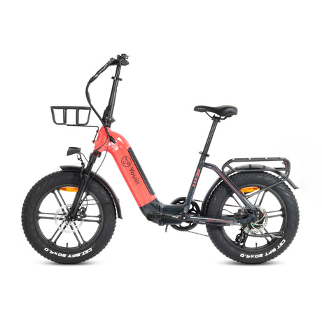Bicicleta eléctrica Fat Bike plegable Youin Luxor