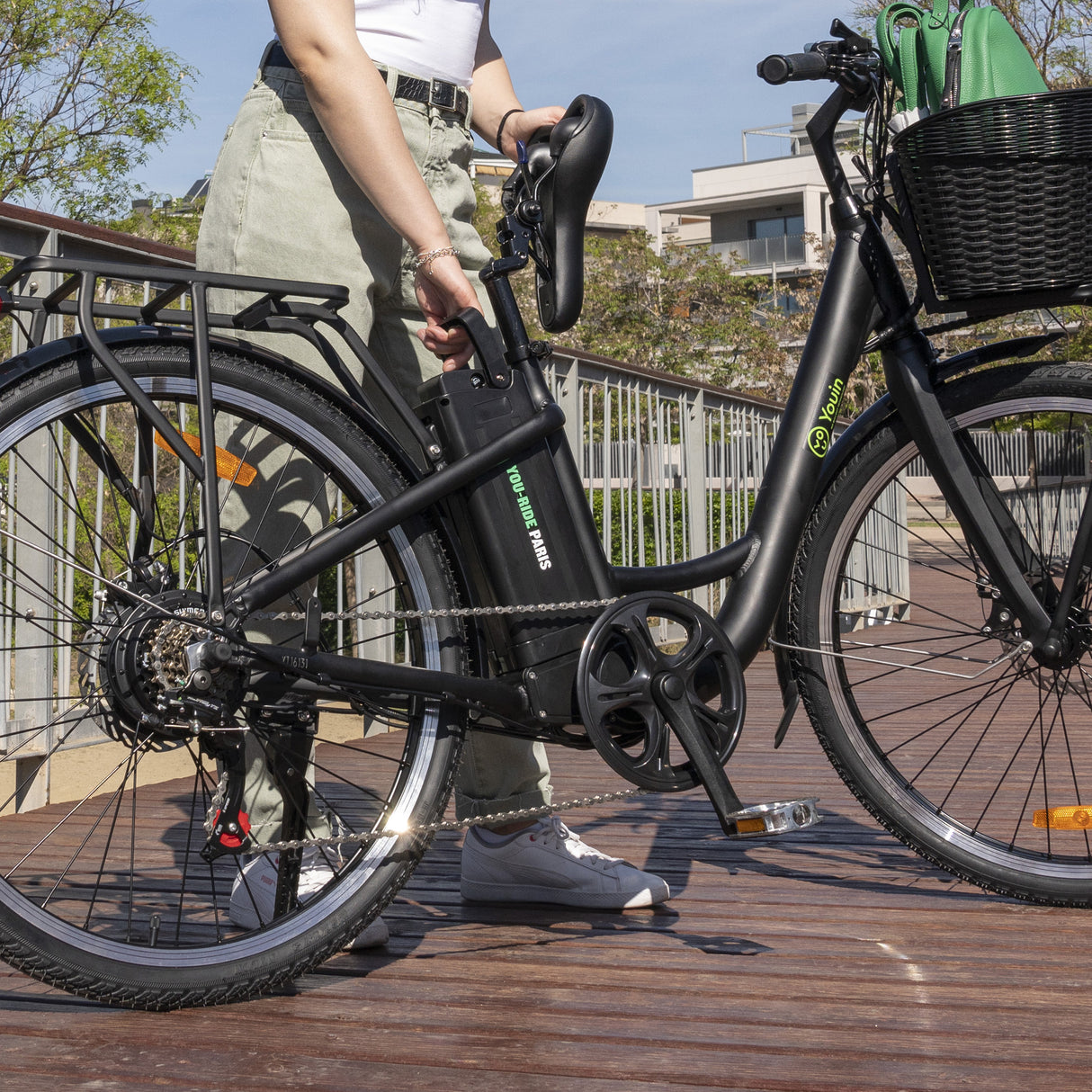 Bicicleta elétrica Youin Paris