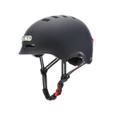 Capacete com LED frontal e traseiro