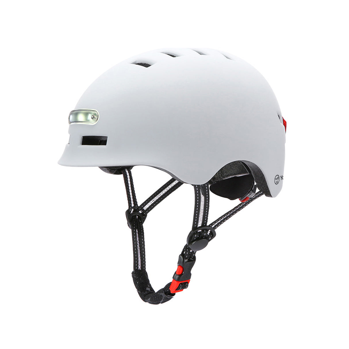 Capacete com LED frontal e traseiro