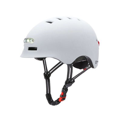 Casco Youin con luces LED delantera y trasera