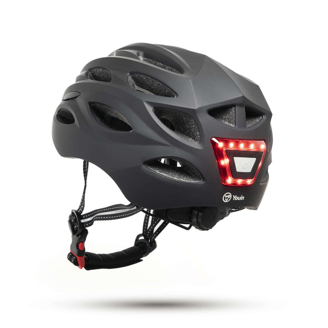 Casco MTB Youin con luces LED recargables por USB