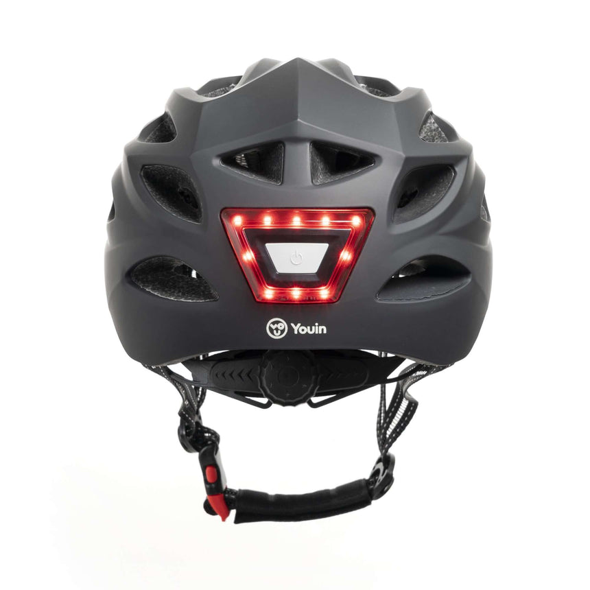 Casco MTB Youin con luces LED recargables USB