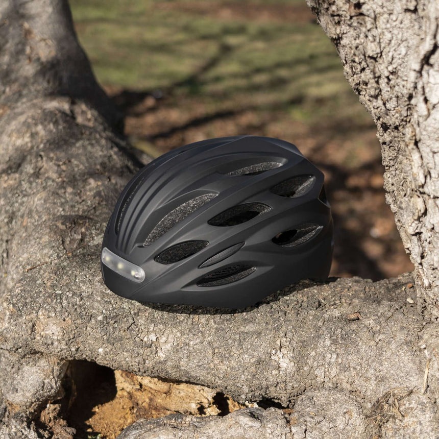 Casco MTB Youin con luces LED recargables USB