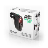 Candado plegable Youin con luz LED