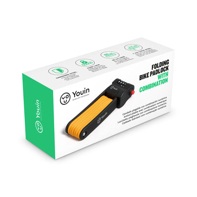 Candado plegable Youin con combinación numérica