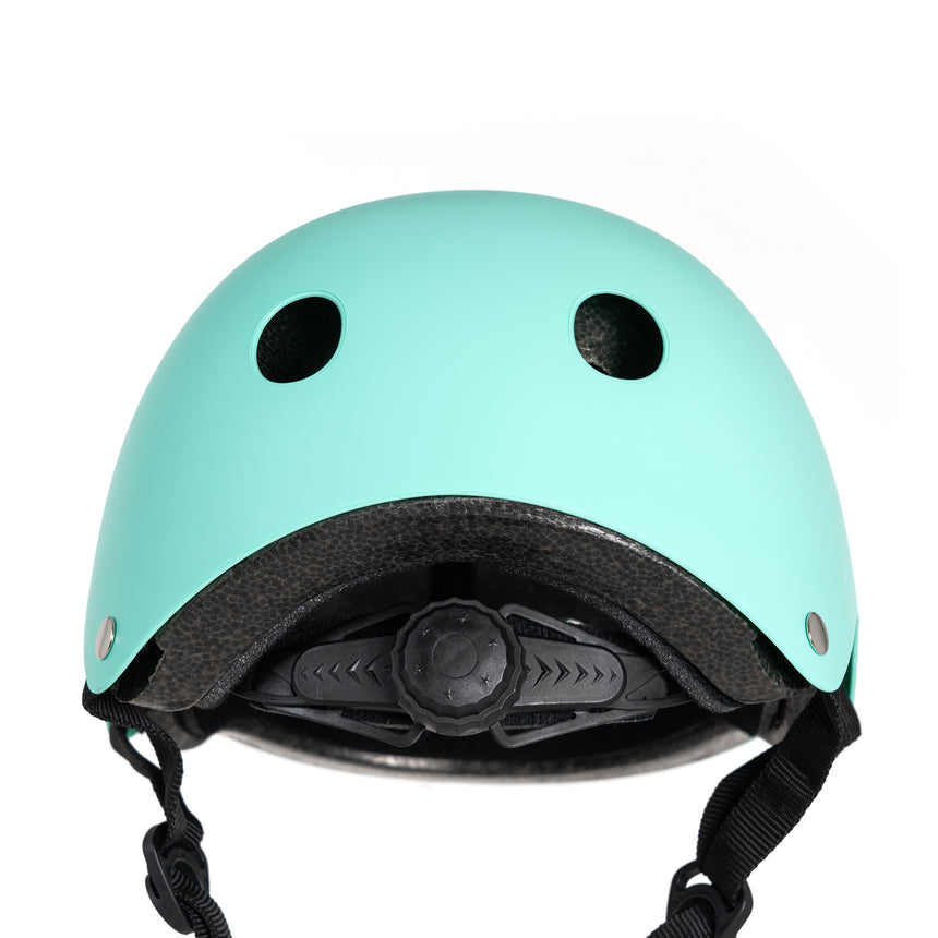 Casco infantil ajustable color mint