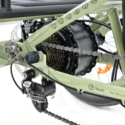 Bicicleta elétrica cargo Youin Dover