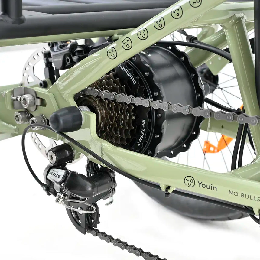 Bicicleta elétrica cargo Youin Dover