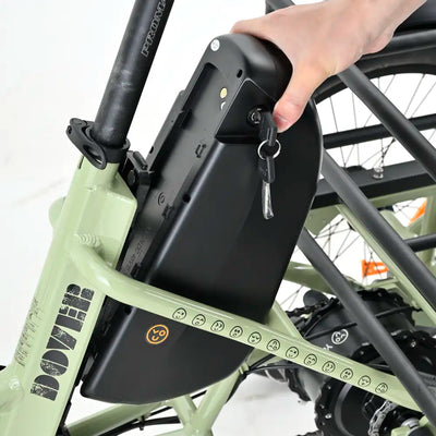 Bicicleta elétrica cargo Youin Dover