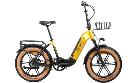 Bicicleta elétrica Fat Bike dobrável Youin Luxor Pro